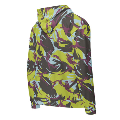 Kenyan DPM Navy CAMO Unisex zip hoodie - Zip Hoodies