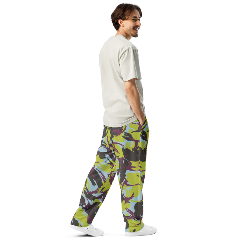 DPM Kenyan Naval CAMO Unisex Wide-Leg Joggers
