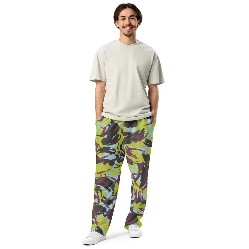 DPM Kenyan Naval CAMO Unisex Wide-Leg Joggers