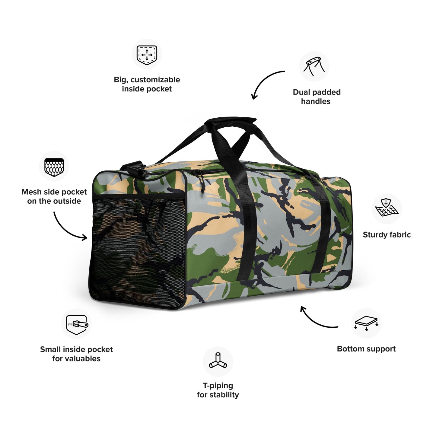 Kenyan DPM Security Forces CAMO Duffle bag - Bags