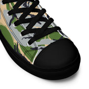 DPM Kenyan Security Forces CAMO Mens High-Top Canvas Shoes