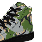 DPM Kenyan Security Forces CAMO Mens High-Top Canvas Shoes