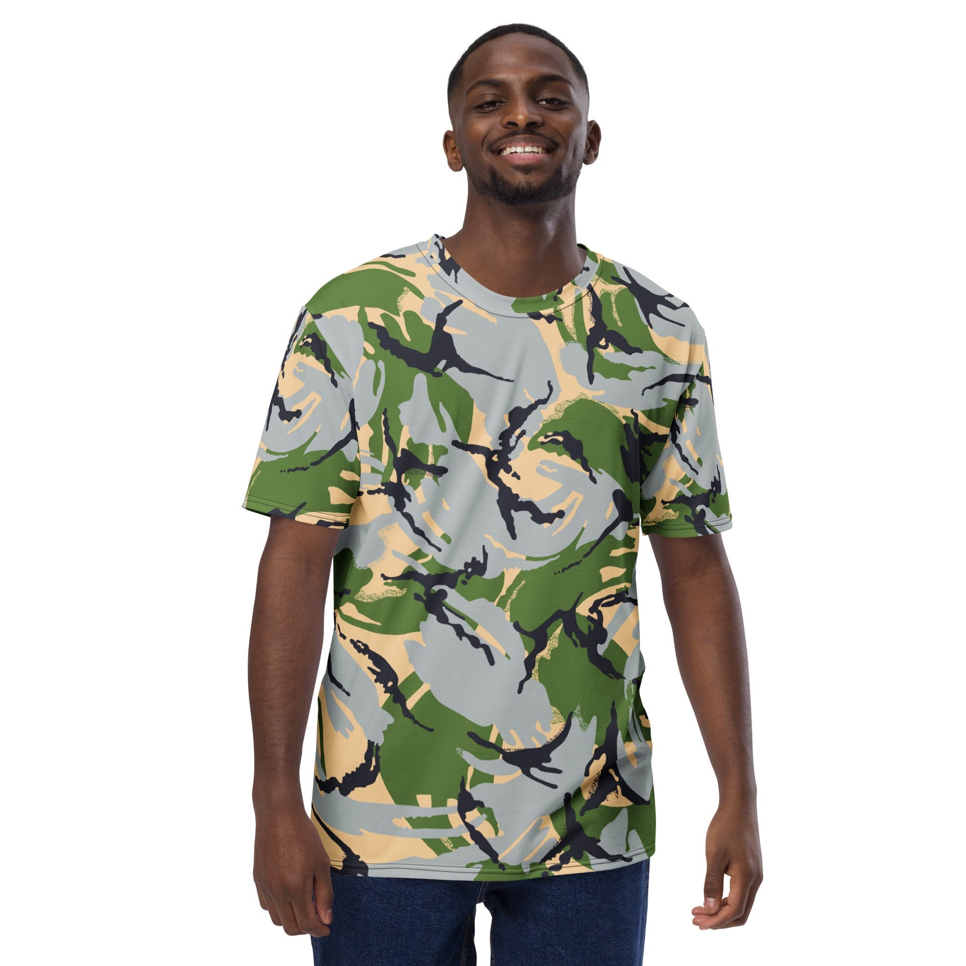 Kenyan DPM Security Forces CAMO Mens t-shirt - T-Shirts