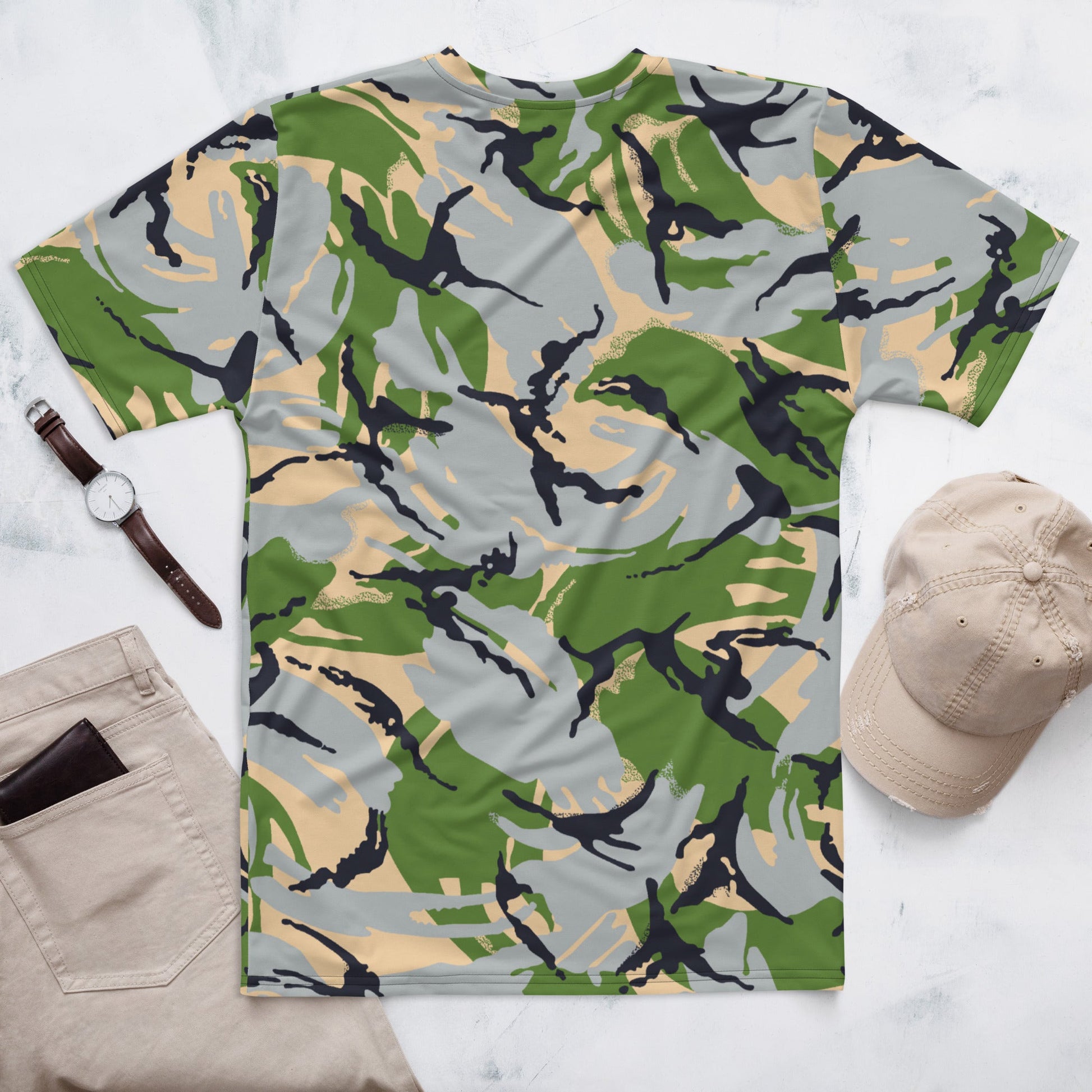 Kenyan DPM Security Forces CAMO Mens t-shirt - T-Shirts