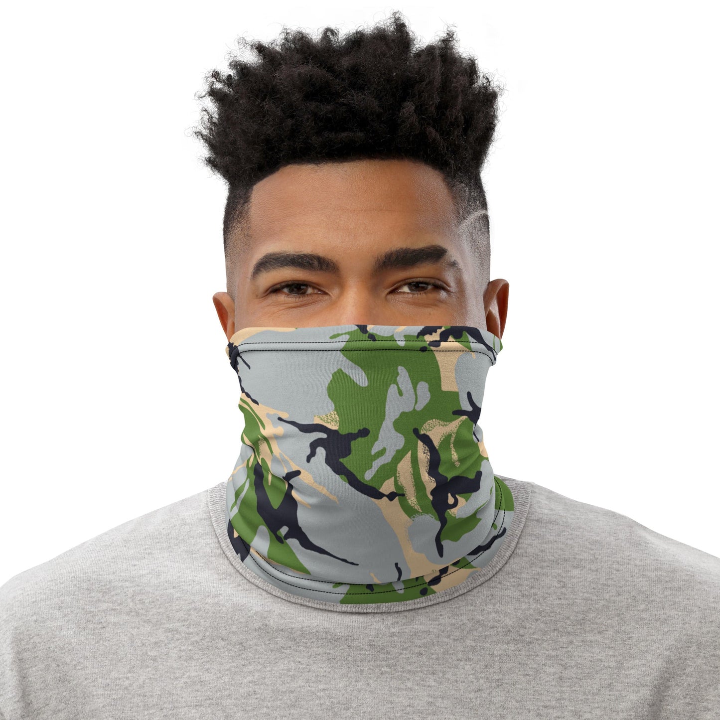 Kenyan DPM Security Forces CAMO Neck Gaiter Gaiters