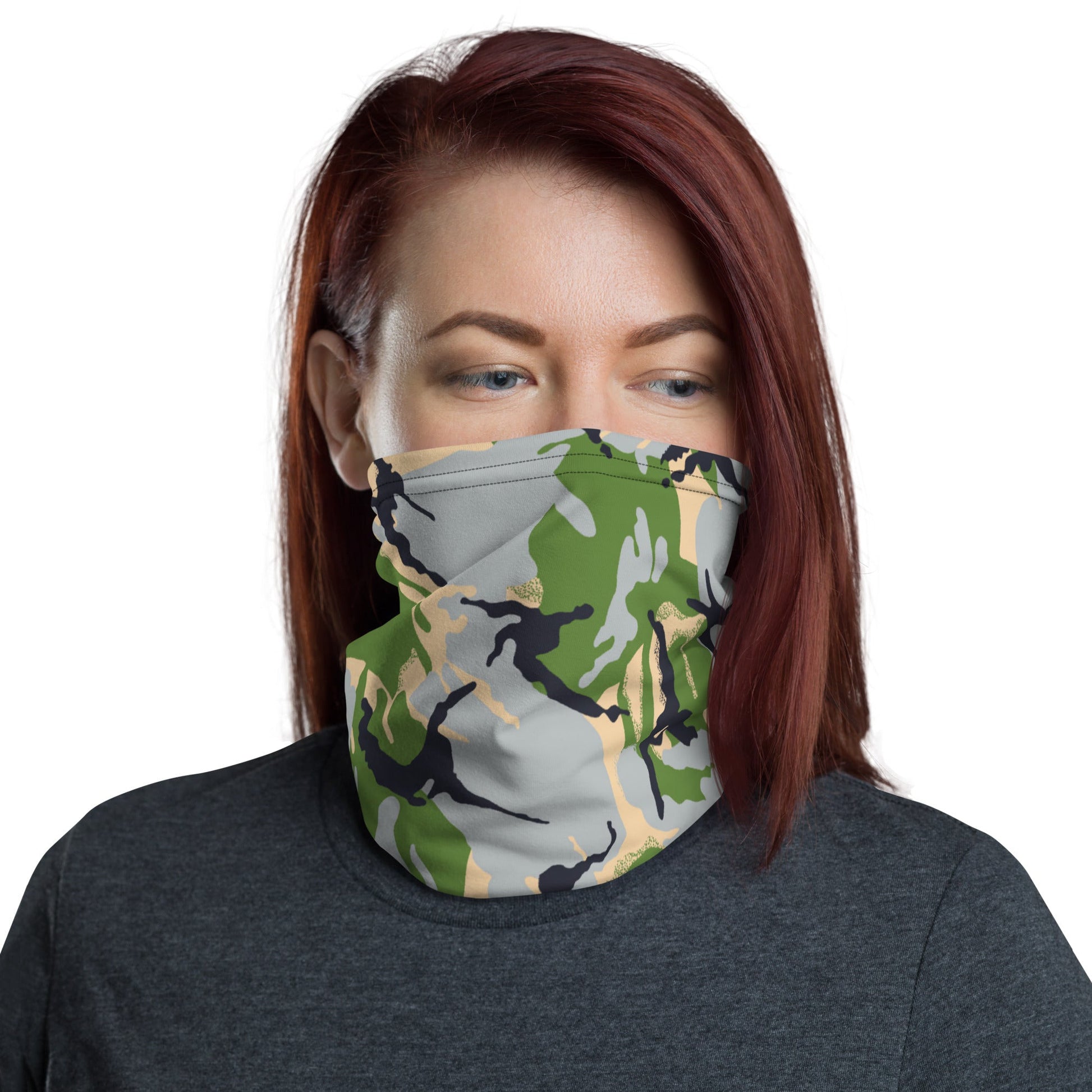 Kenyan DPM Security Forces CAMO Neck Gaiter Gaiters