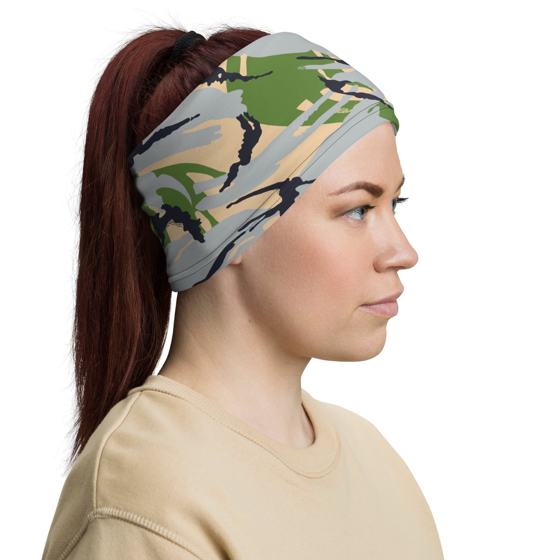 Kenyan DPM Security Forces CAMO Neck Gaiter Gaiters