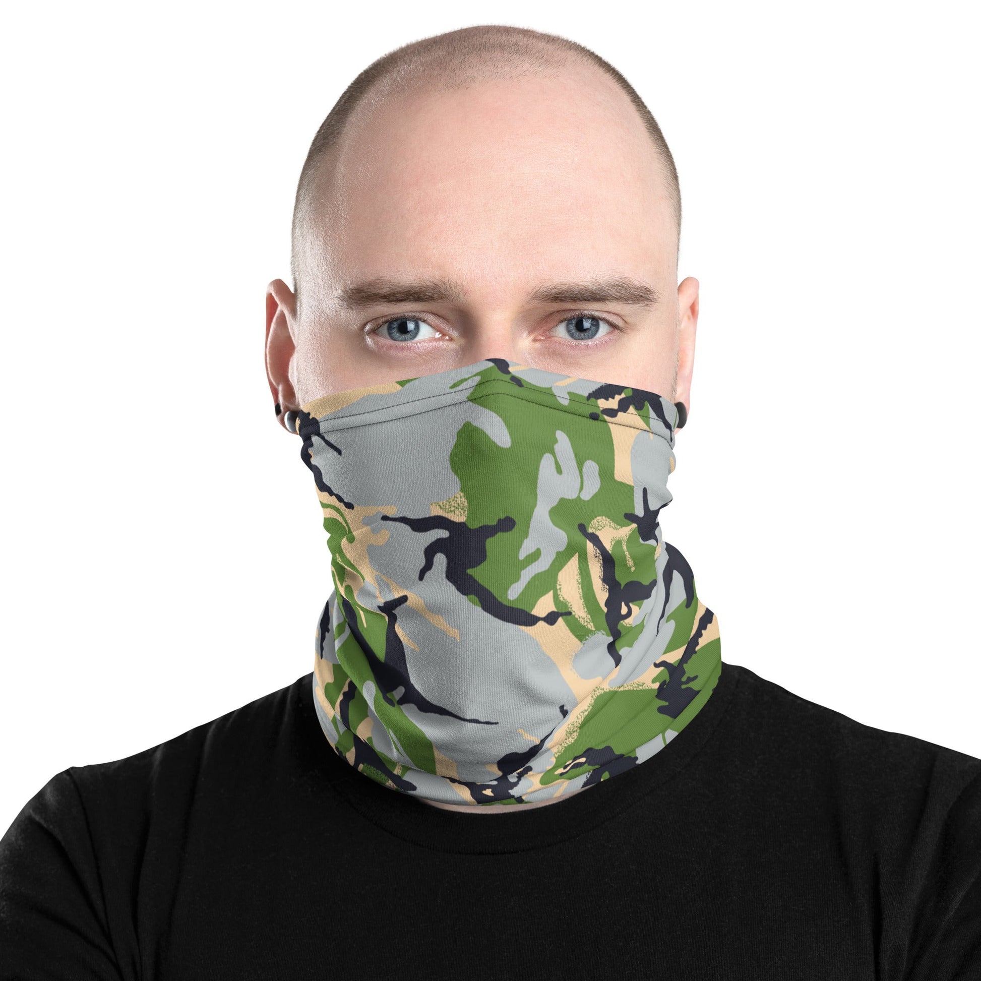 Kenyan DPM Security Forces CAMO Neck Gaiter Gaiters