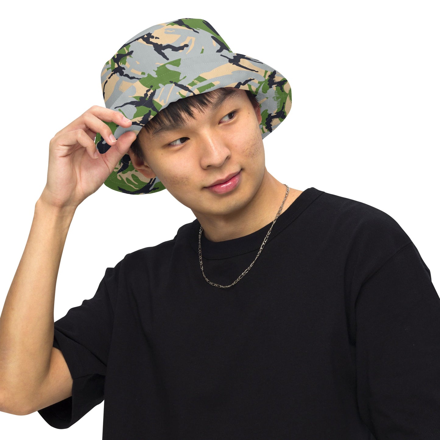 Kenyan DPM Security Forces CAMO Reversible bucket hat - Bucket Hats