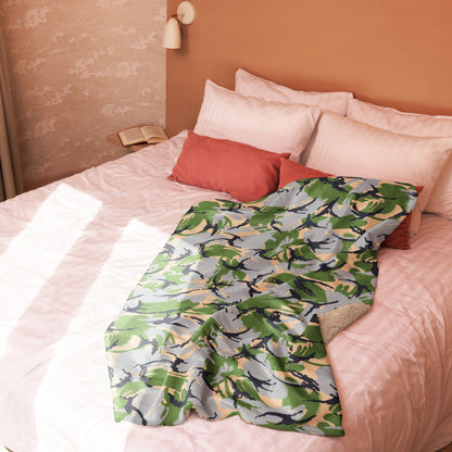 Kenyan DPM Security Forces CAMO Sherpa blanket - Blankets