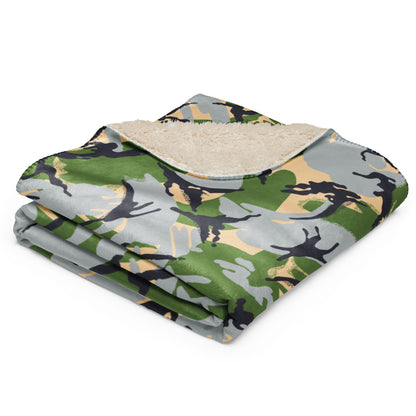 Kenyan DPM Security Forces CAMO Sherpa blanket - Blankets