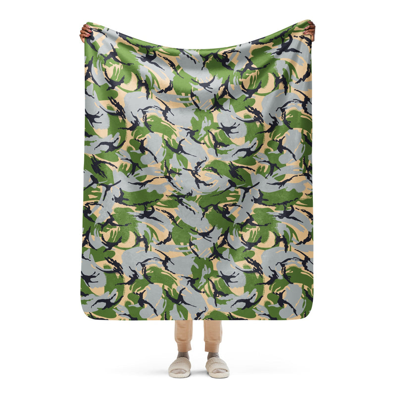 DPM Kenyan Security Forces CAMO Sherpa Blanket - 50″×60″