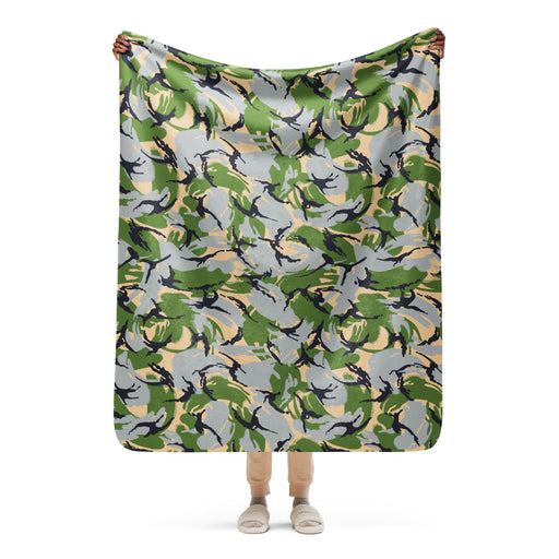 DPM Kenyan Security Forces CAMO Sherpa Blanket - 50″×60″