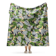 DPM Kenyan Security Forces CAMO Sherpa Blanket - 60″×80″