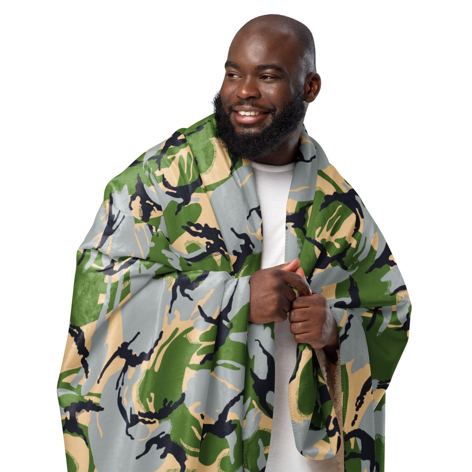 Kenyan DPM Security Forces CAMO Sherpa blanket - Blankets