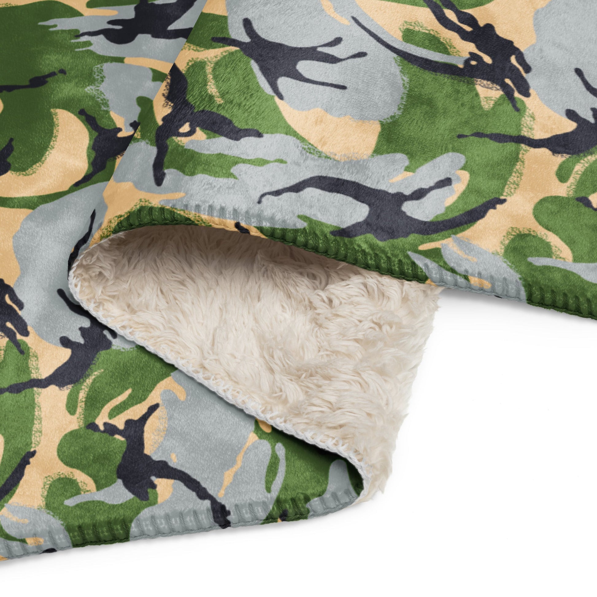 Kenyan DPM Security Forces CAMO Sherpa blanket - Blankets
