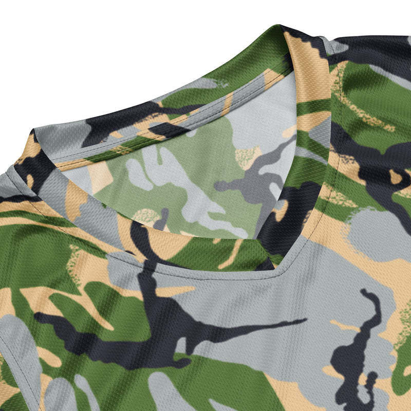 DPM Kenyan Security Forces CAMO Unisex Basketball Jersey