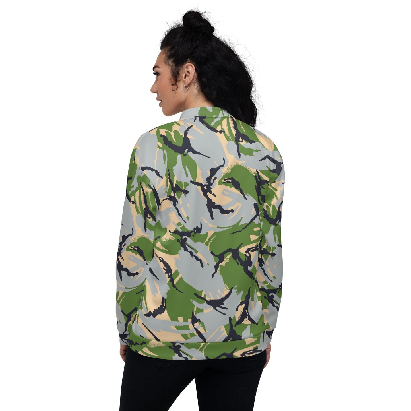 Kenyan DPM Security Forces CAMO Unisex Bomber Jacket - Jackets