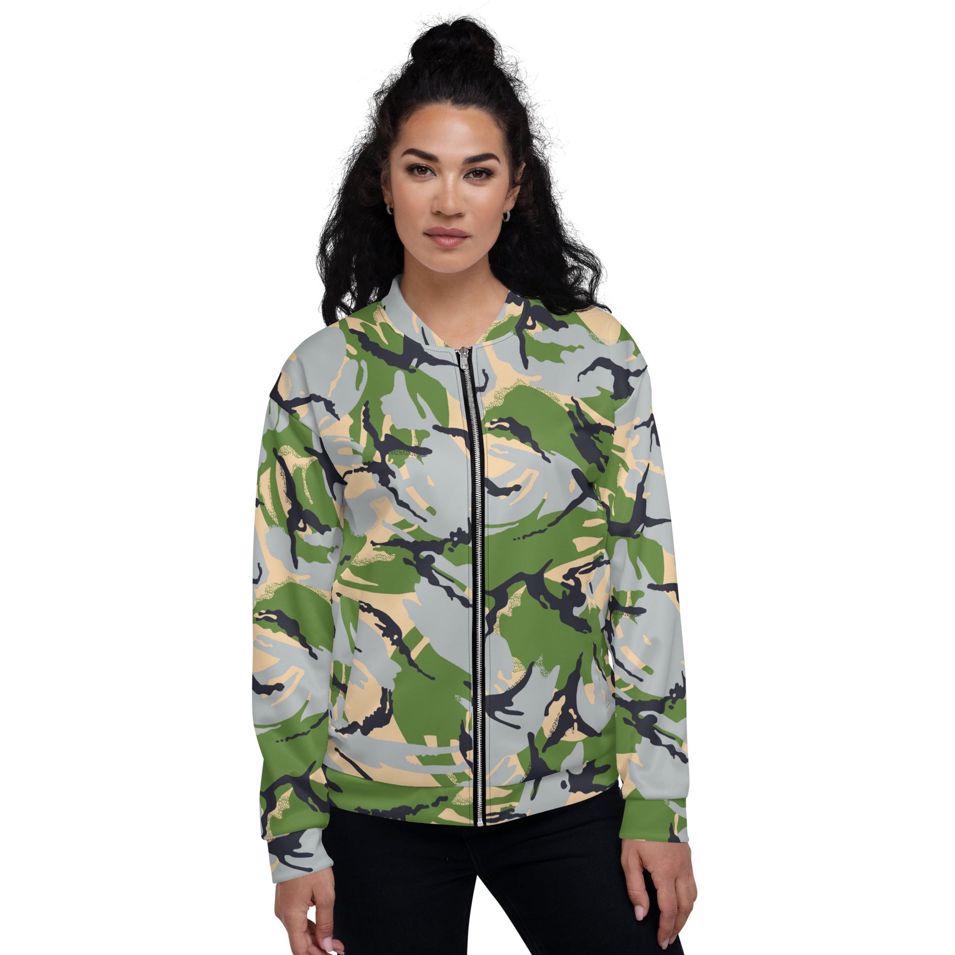 Kenyan DPM Security Forces CAMO Unisex Bomber Jacket - Jackets