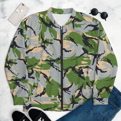 Kenyan DPM Security Forces CAMO Unisex Bomber Jacket - XS - Jackets