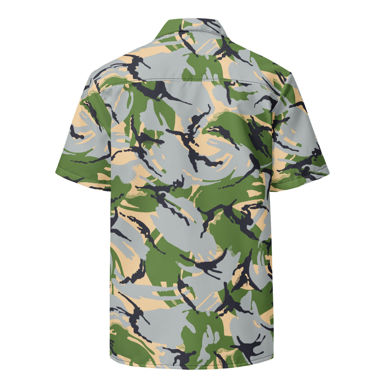 DPM Kenyan Security Forces CAMO Unisex Short-Sleeve Button Shirt - Button-Up