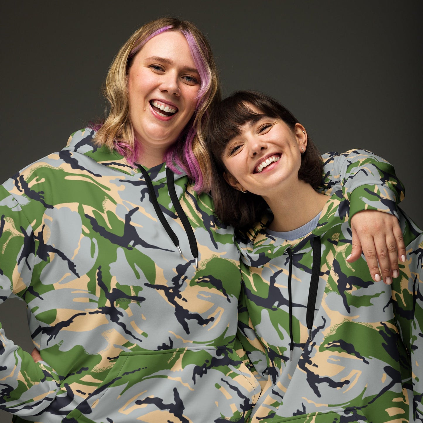 Kenyan DPM Security Forces CAMO Unisex Hoodie - Hoodies