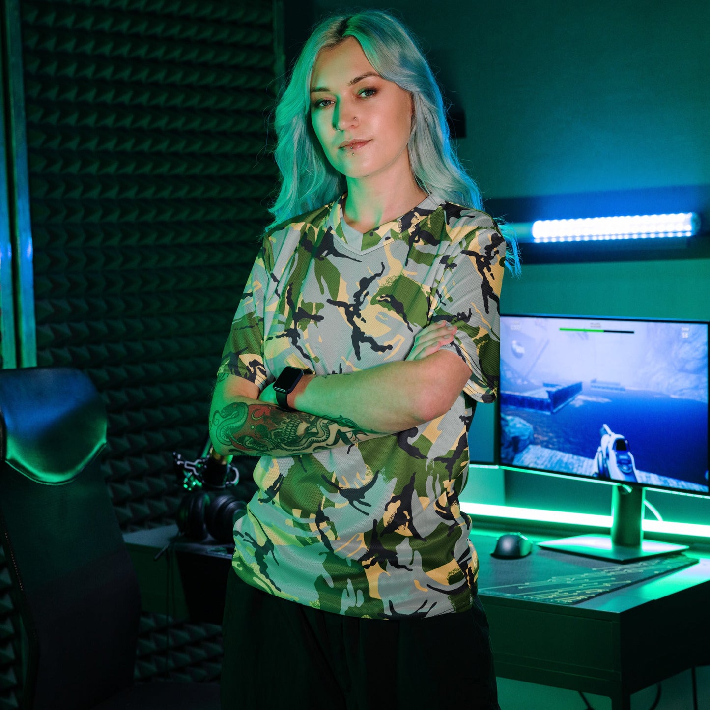 Kenyan DPM Security Forces CAMO unisex sports jersey - Sports Jerseys