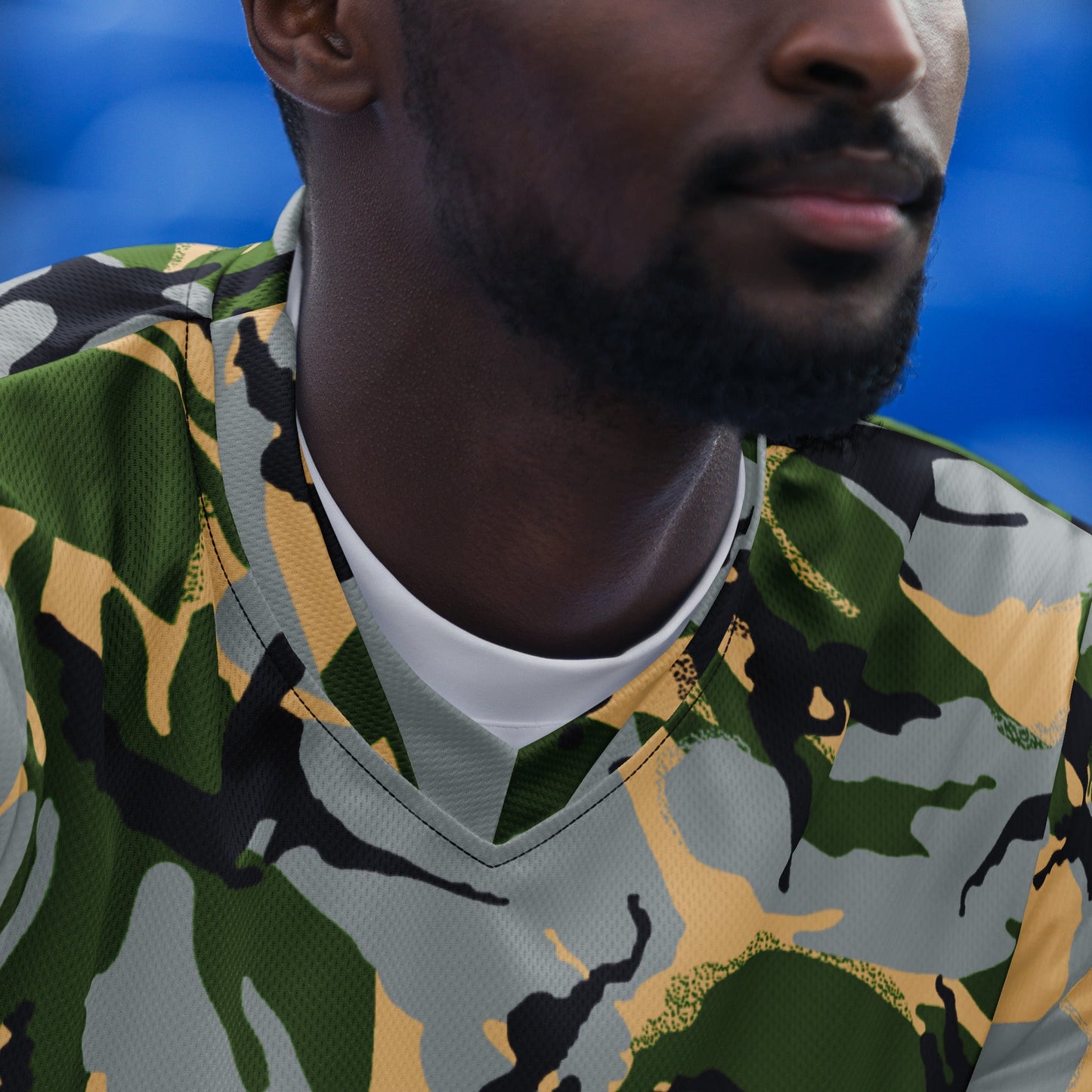 Kenyan DPM Security Forces CAMO unisex sports jersey - Sports Jerseys