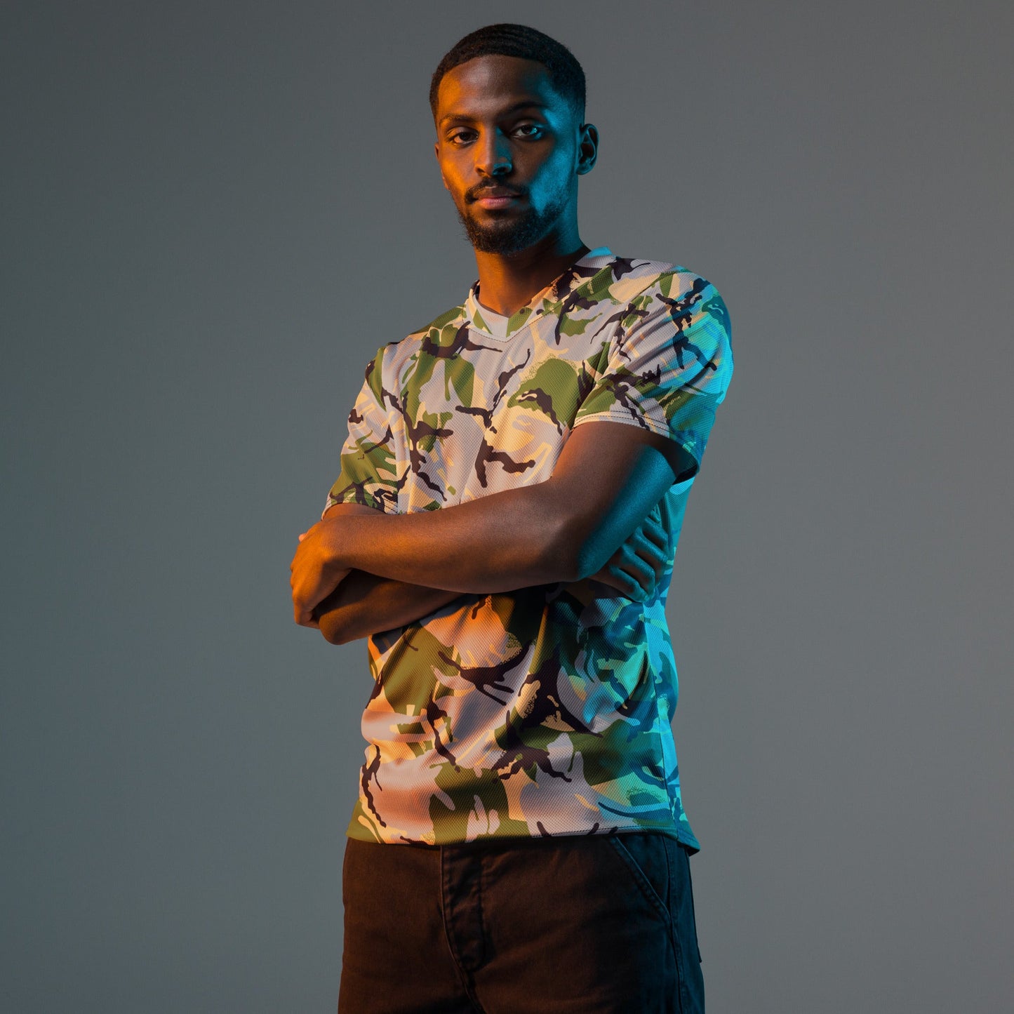 Kenyan DPM Security Forces CAMO unisex sports jersey - Sports Jerseys