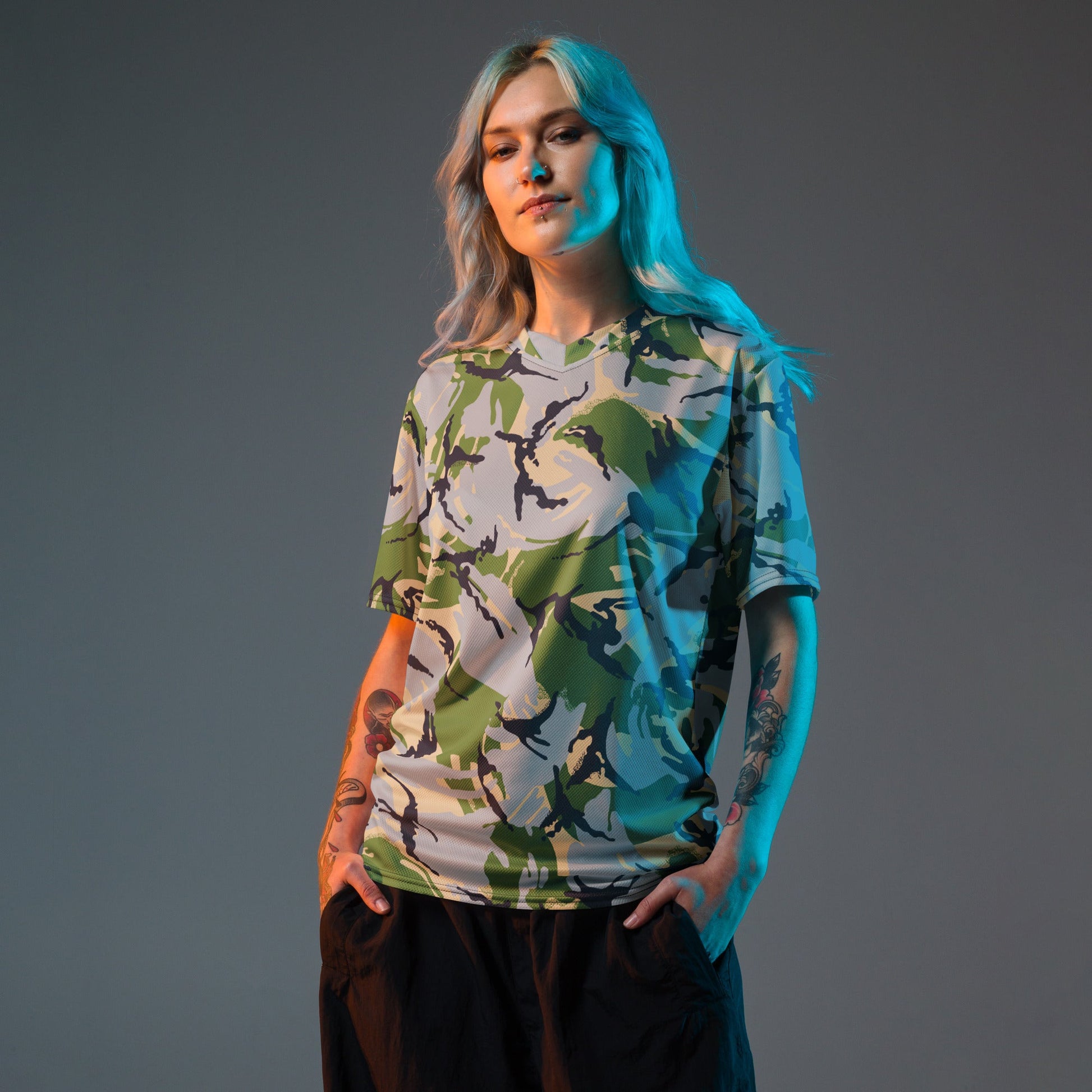 Kenyan DPM Security Forces CAMO unisex sports jersey - Sports Jerseys