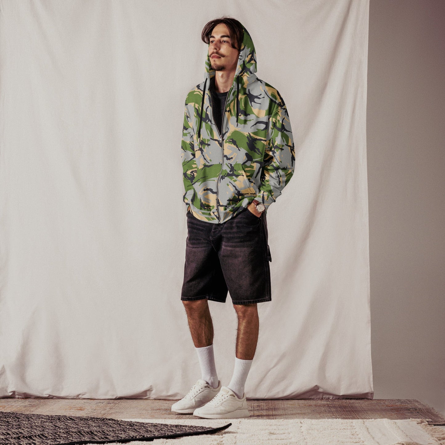 Kenyan DPM Security Forces CAMO Unisex zip hoodie - Zip Hoodies