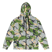 DPM Kenyan Security Forces CAMO Unisex Zip Hoodie - 2XS