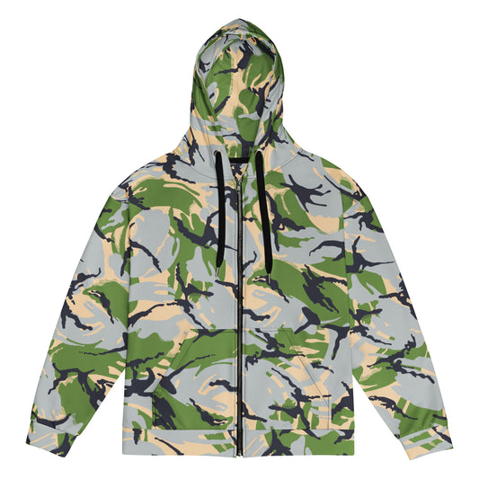 Kenyan DPM Security Forces CAMO Unisex zip hoodie - 2XS - Zip Hoodies
