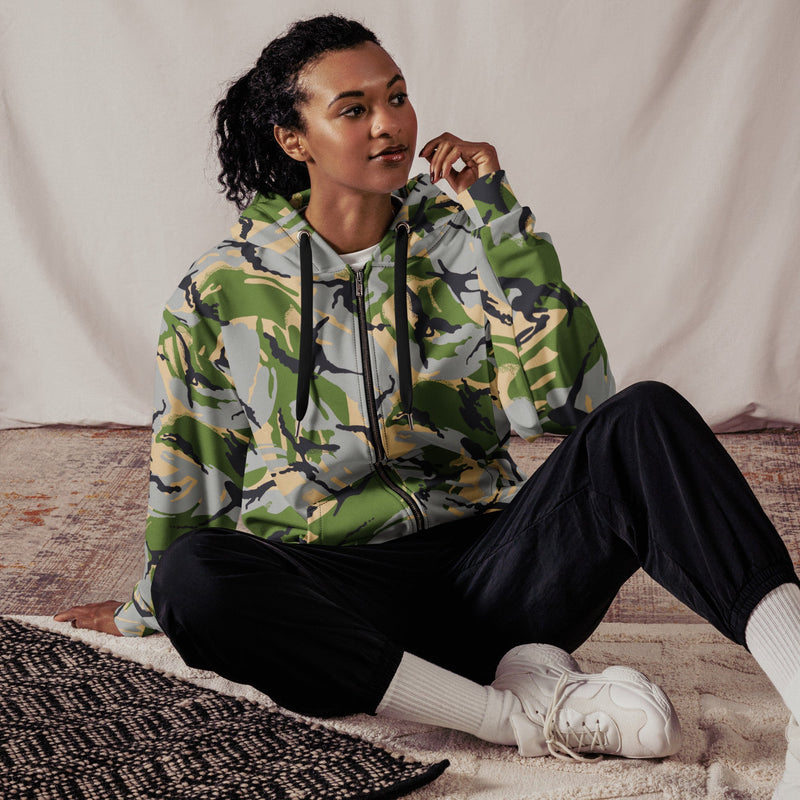 DPM Kenyan Security Forces CAMO Unisex Zip Hoodie