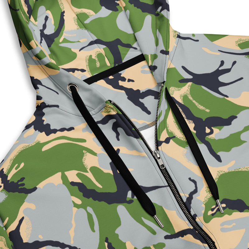 DPM Kenyan Security Forces CAMO Unisex Zip Hoodie