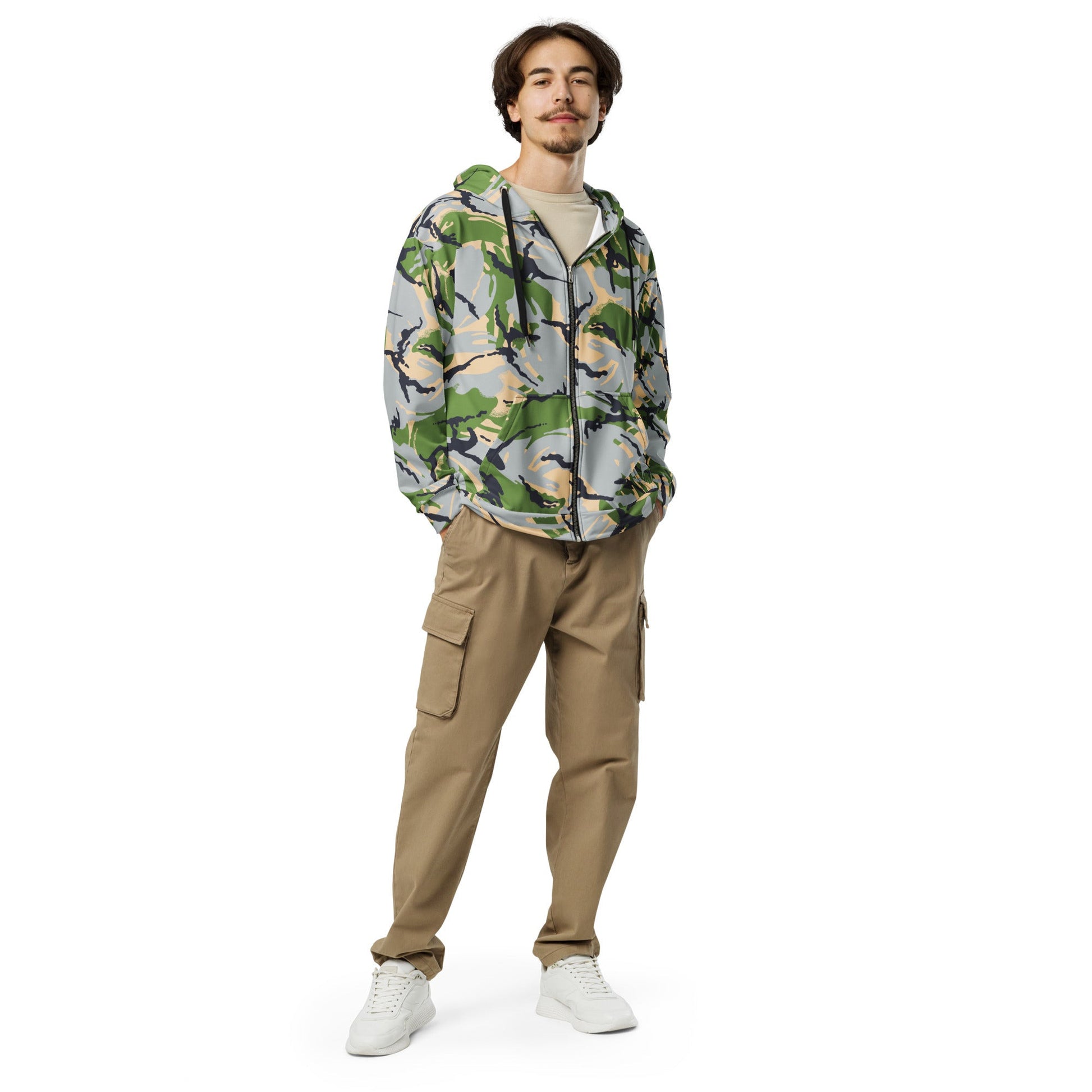 Kenyan DPM Security Forces CAMO Unisex zip hoodie - Zip Hoodies