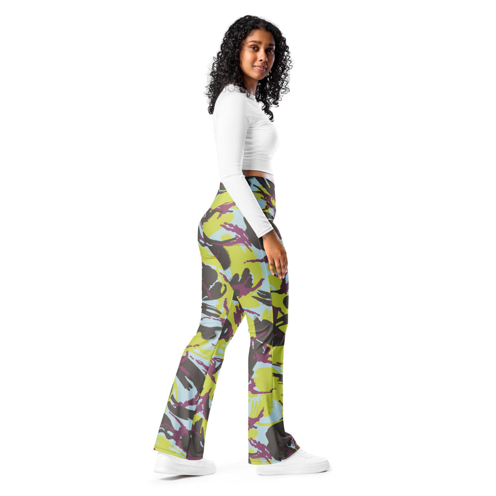 Kenyan Navy DPM CAMO Flare leggings - Womens Leggings