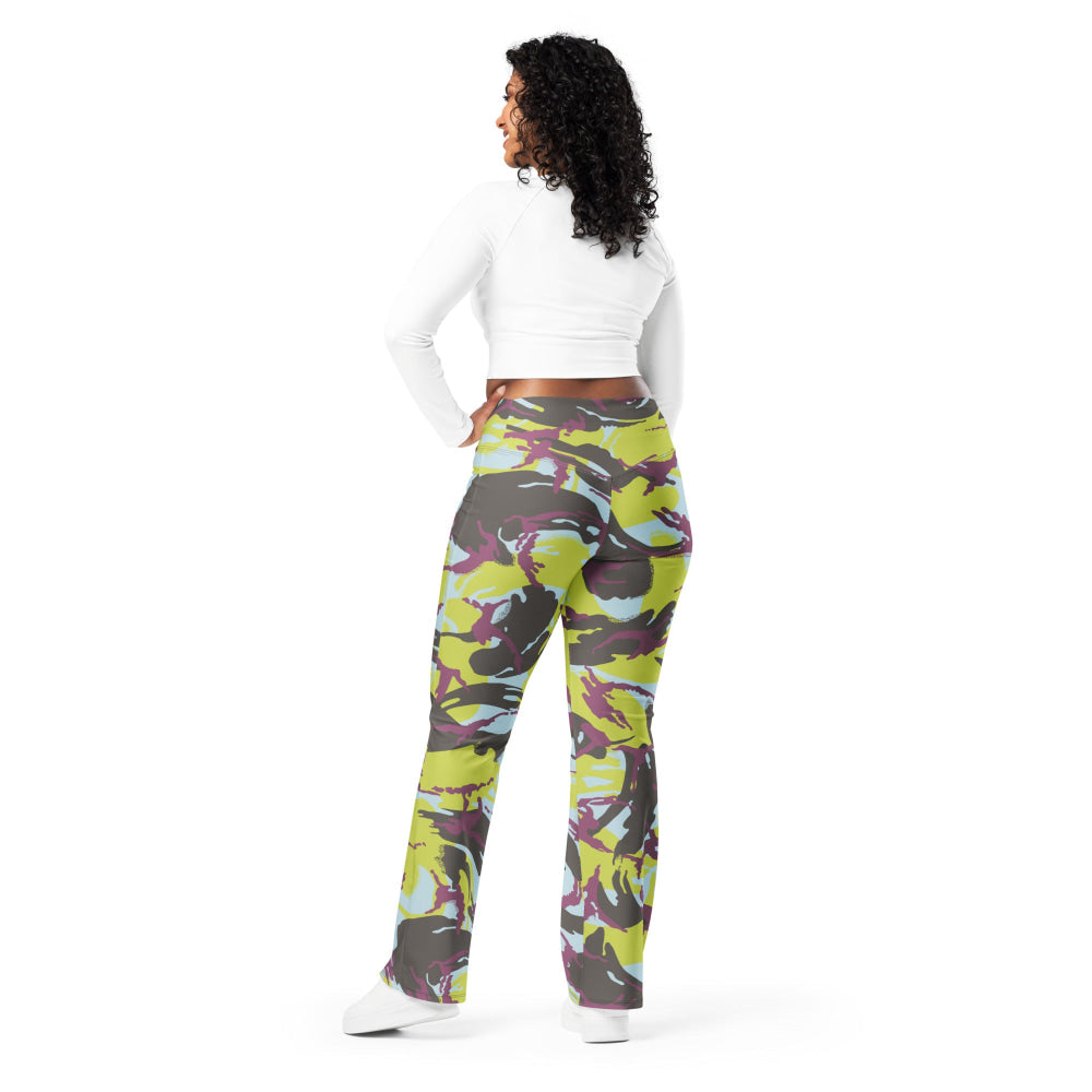 Kenyan Navy DPM CAMO Flare leggings - Womens Leggings