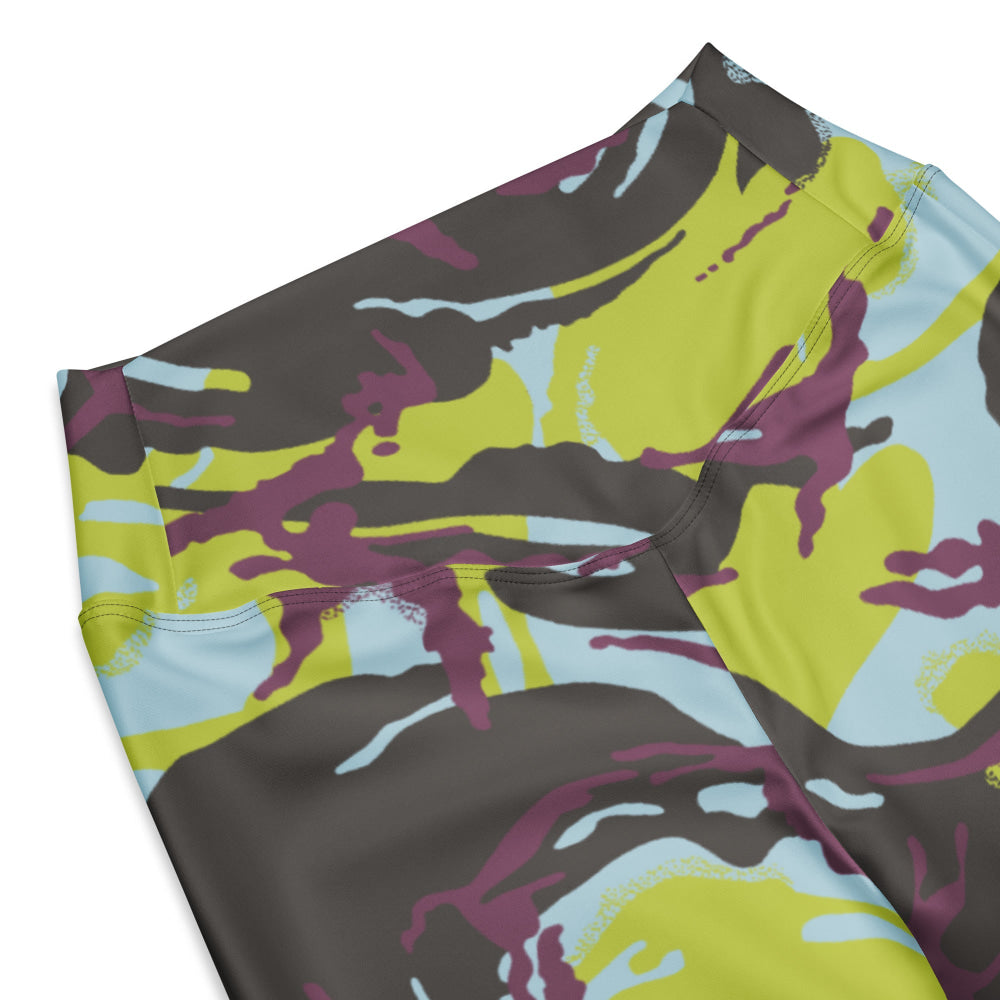 Kenyan Navy DPM CAMO Flare leggings - Womens Leggings