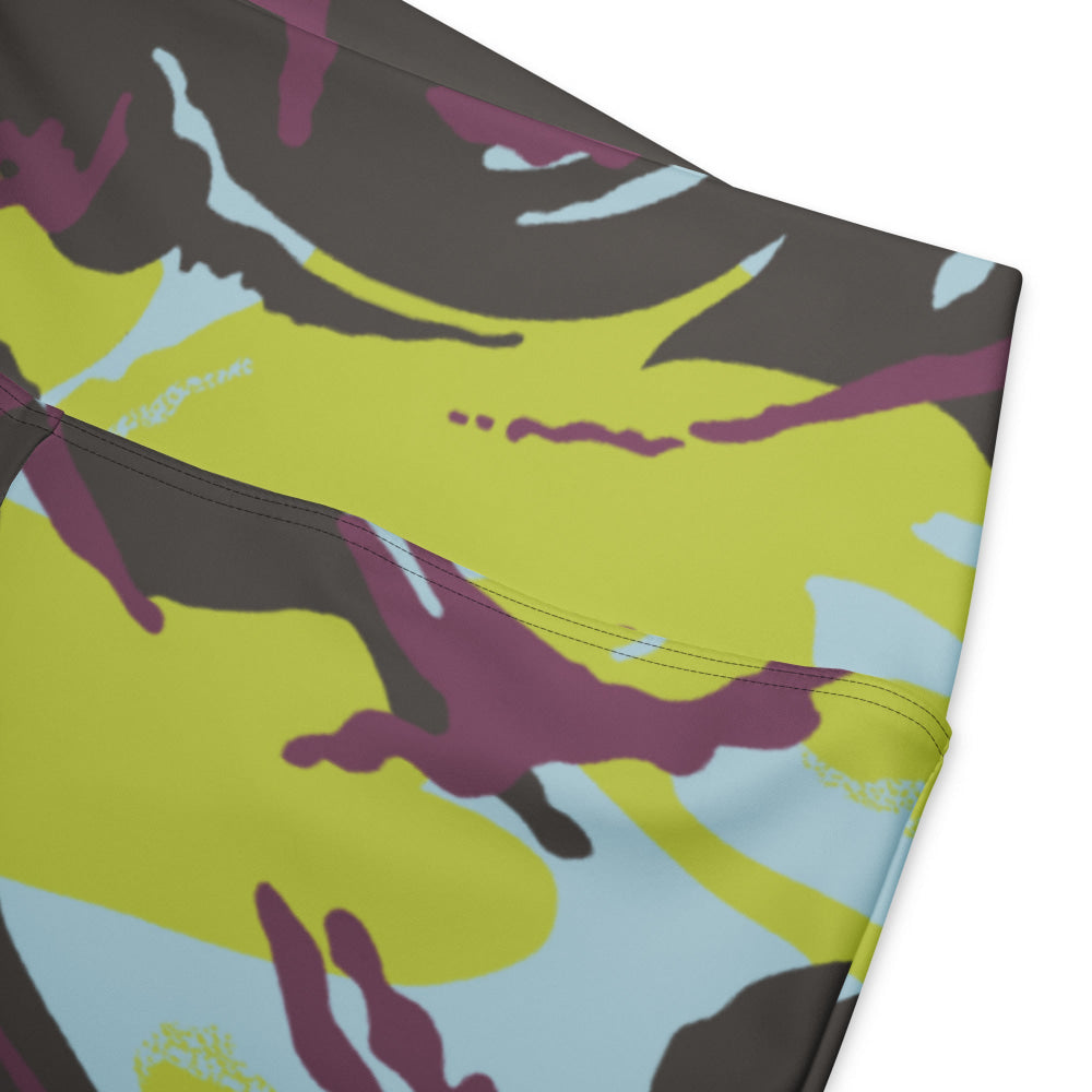 Kenyan Navy DPM CAMO Flare leggings - Womens Leggings