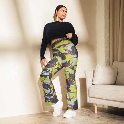 Kenyan Navy DPM CAMO Flare leggings - Womens Leggings