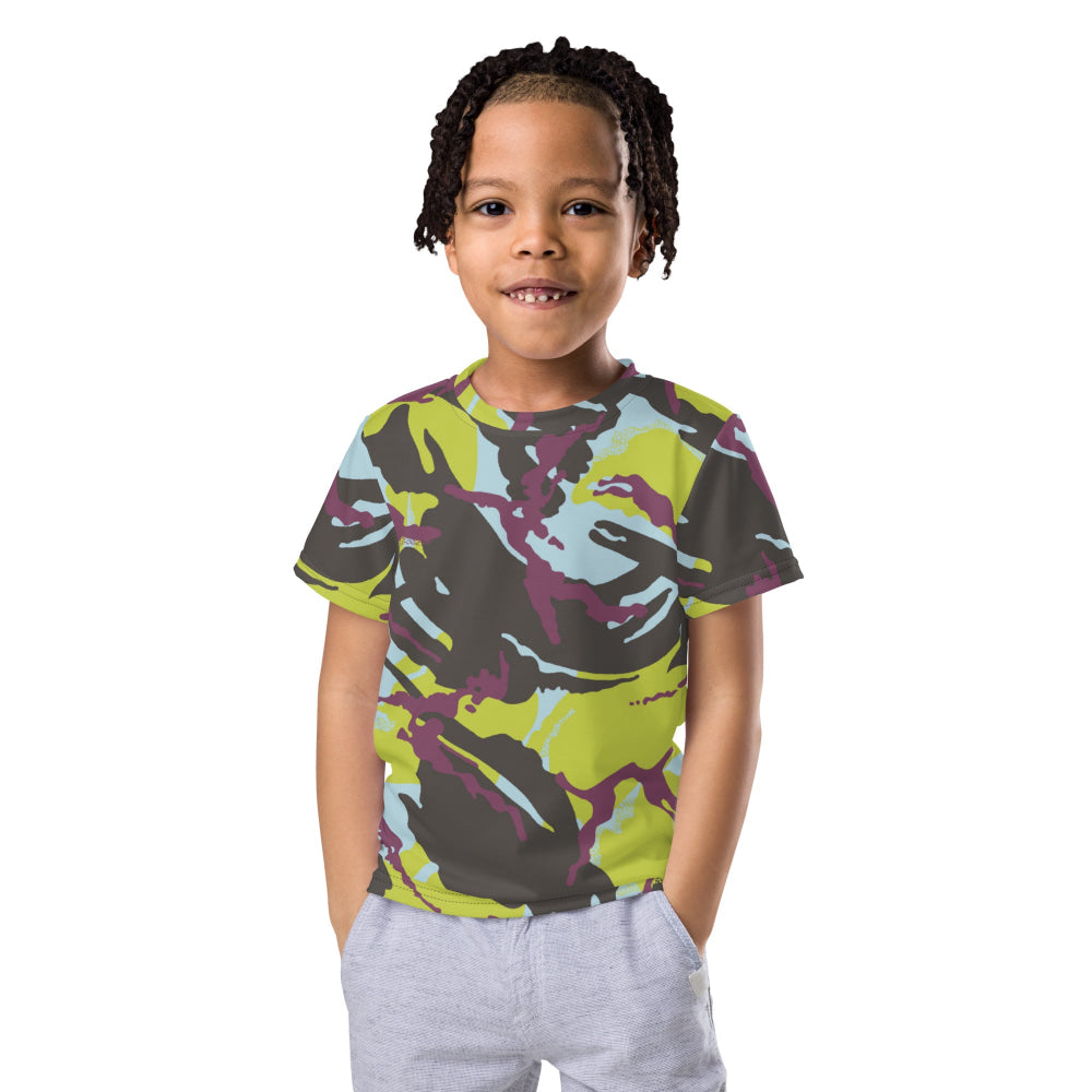 Kenyan Navy DPM CAMO Kids crew neck t-shirt - 2T - Crew Neck T-shirt