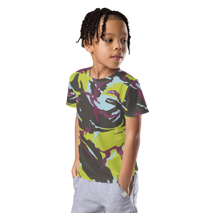 Kenyan Navy DPM CAMO Kids crew neck t-shirt - Crew Neck T-shirt