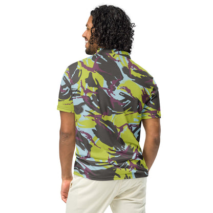 Kenyan Navy DPM CAMO Men’s slim fit polo - Mens Slim Fit Polo