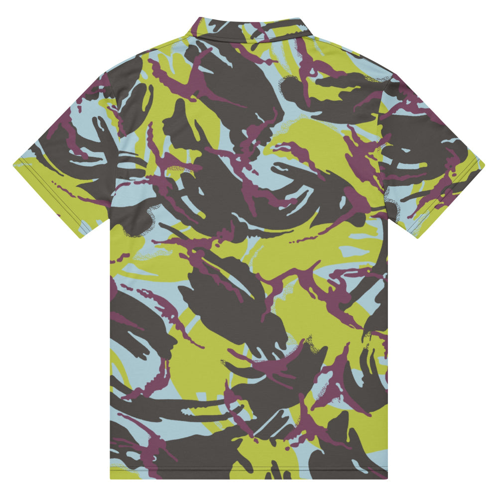 Kenyan Navy DPM CAMO Men’s slim fit polo - Mens Slim Fit Polo