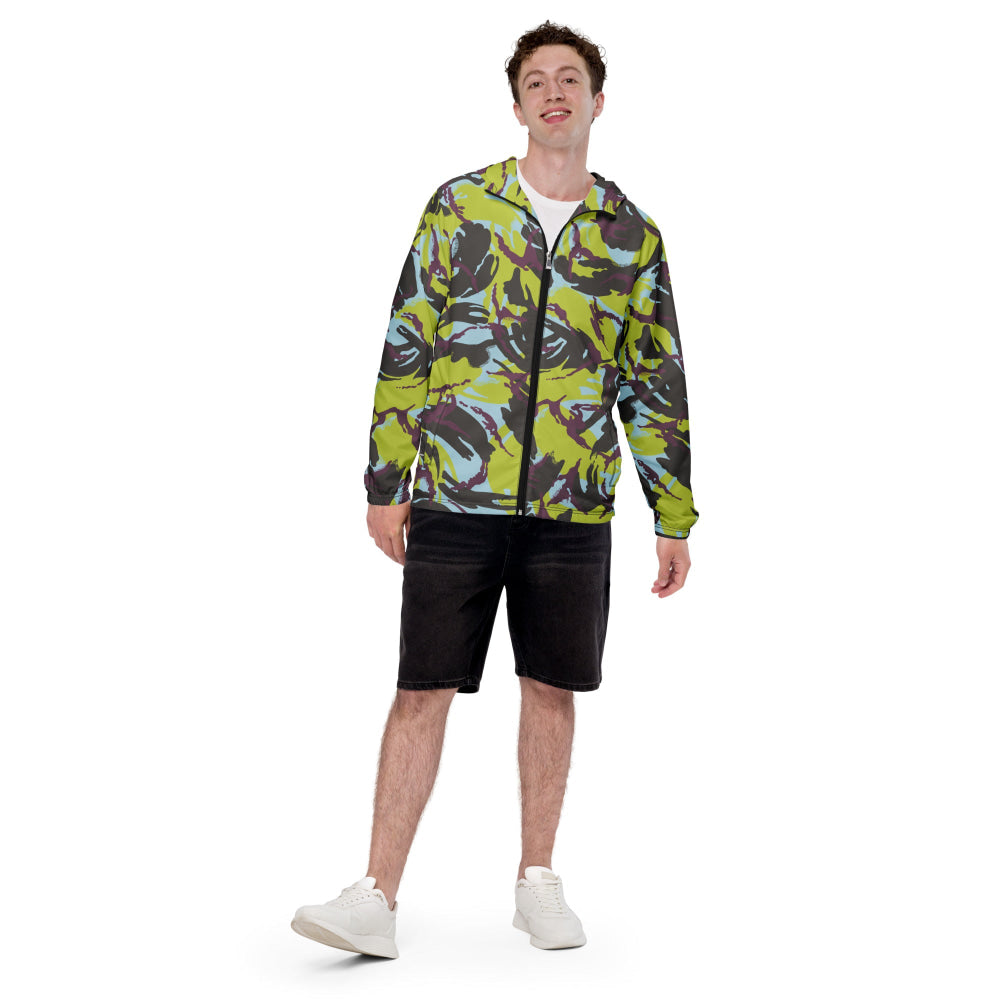 Kenyan Navy DPM CAMO Men’s windbreaker - Mens Windbreaker