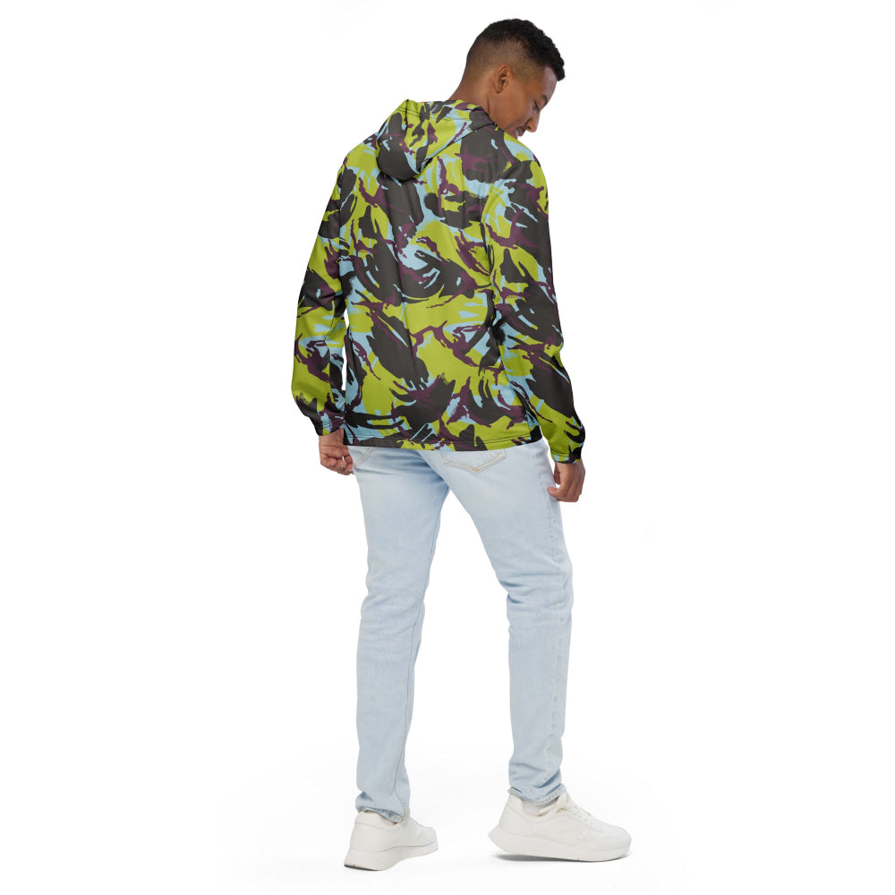 Kenyan Navy DPM CAMO Men’s windbreaker - Mens Windbreaker