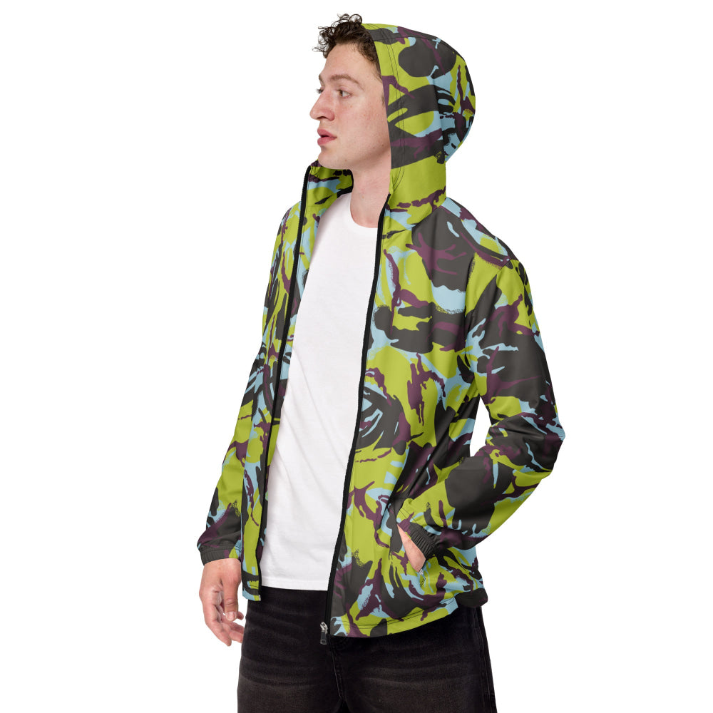 Kenyan Navy DPM CAMO Men’s windbreaker - XS - Mens Windbreaker