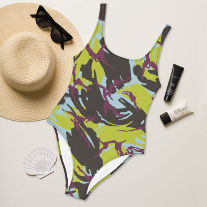 Kenyan Navy DPM CAMO One-Piece Swimsuit - Womens