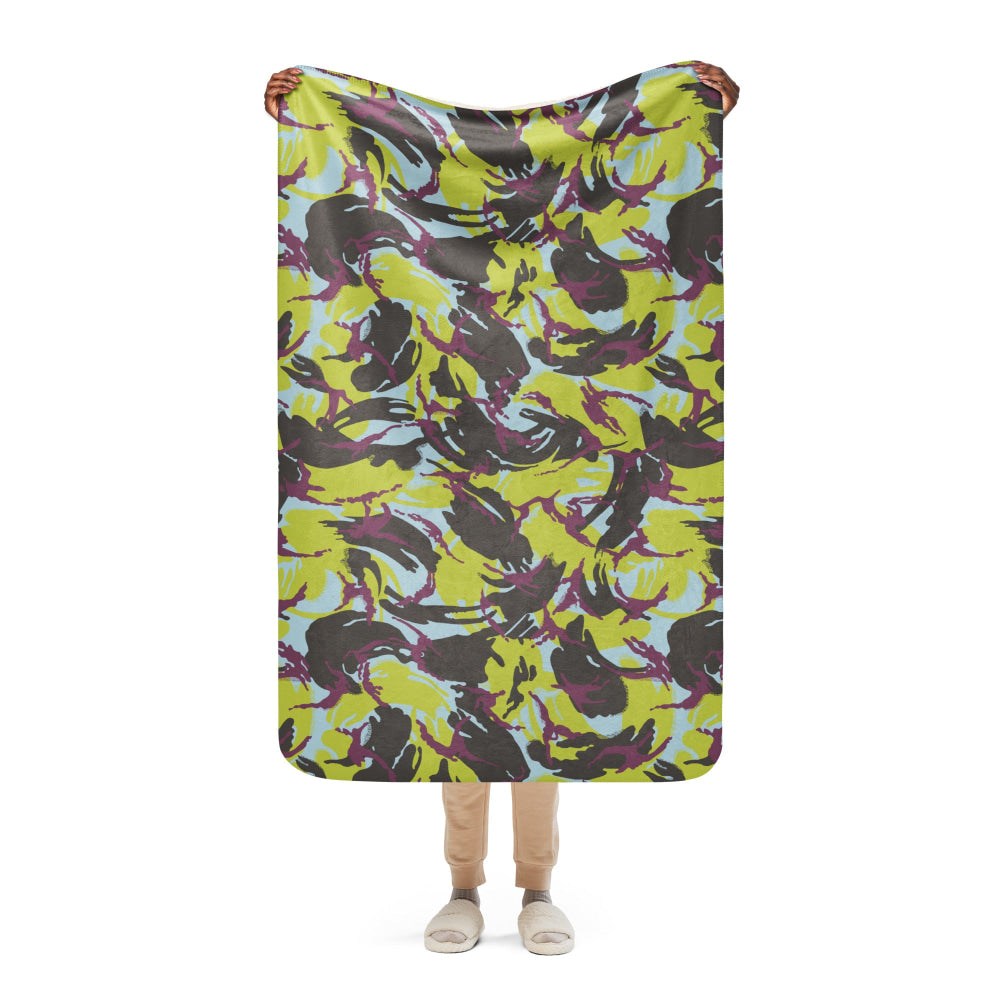 Kenyan Navy DPM CAMO Sherpa blanket - 37″×57″ - Blanket